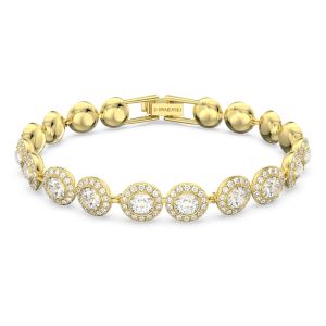 Angelic Bracelet, White, Gold-Tone Plated 5505469