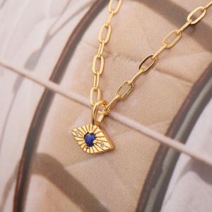Ania Haie Lapis Evil Eye Gold Necklace N039-02G-L