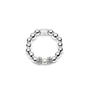 Annie Haak Seri Pearl Silver Ring