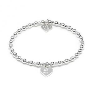 Annie Haak Mini Orchid Silver Charm Bracelet - Best Mum