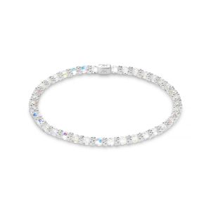 Annie Haak Daisy Chain Silver Bracelet - Crystal B2562