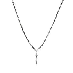 Annie Haak Eclipse Silver Necklace - Hematite N0568