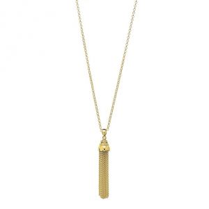 Annie Haak Gili Tassel Gold Necklace