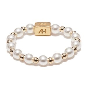 Annie Haak Hebe Pearl and Gold Ring. Item code R0417