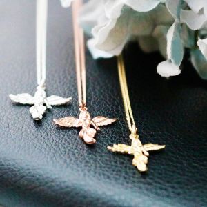 Annie Haak Itsy Bitsy My Guardian Angel Gold Necklace