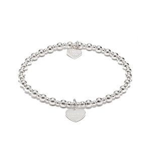Annie Haak Mini Orchid Silver Charm Bracelet - Love You Mum 
