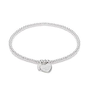 Annie Haak Santeenie Silver Charm Bracelet - Love You Mum
