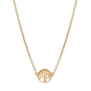 Annie Haak Tree of Life Gold Necklace N0455