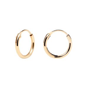 PDPaola Mini Hoop Gold Earrings