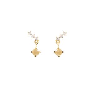 PDPaola Astrid Gold Earrings AR01-561-U