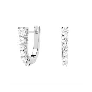 PDPaola Rise Silver Earrings AR02-804-U