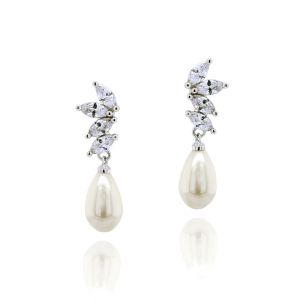 Ivory & Co Ashbourne Pearl Drop Earrings - ashbourneearrings