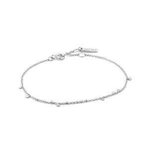 Ania Haie Geometry Mixed Discs Bracelet Silver B005-02H