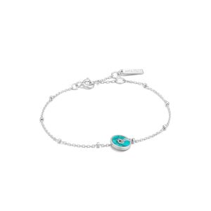 Ania Haie Turquoise Disc Bracelet -B022-01H