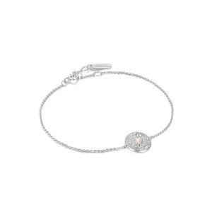 Ania Haie Scattered Stars Kyoto Opal Disc Bracelet - Silver - B034-02H