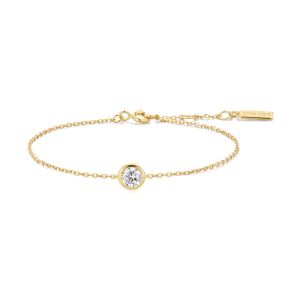 Ania Haie Just You Solitaire Gold Bracelet. Item code B071-02G.