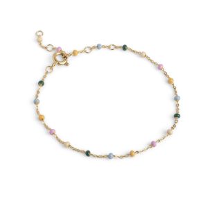 Enamel Copenhagen Lola Dreamy Gold Bracelet. Item code B66G_2_dreamy.