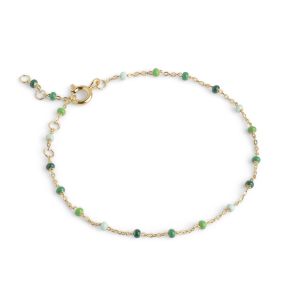 Enamel Copenhagen Lola Spring Gold Bracelet. Item code B66G_2_spring.