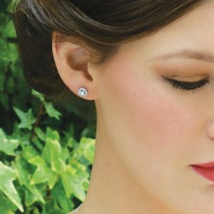 Ivory & Co Balmoral Crystal Dainty Earrings