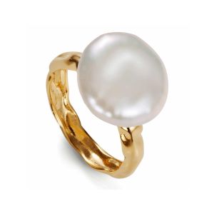Jersey Pearl Baroque Pearl Ring