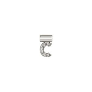 Nomination SeiMia pendant with letter C - Sterling Silver and Zirconia 