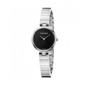 Calvin Klein Authentic Ladies Watch - Silver and Black