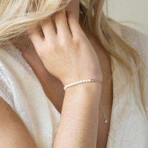 Ivory & Co Carlisle Pearl Toggle Rhodium Bracelet - CarlisleBracelet