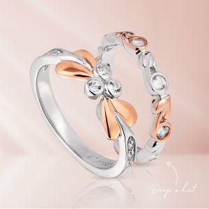 Clogau Tree of Life Leaf Berry Ring 3STOLEDR