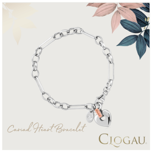 Clogau Silver Cariad Heart Bracelet XX3CRBR6