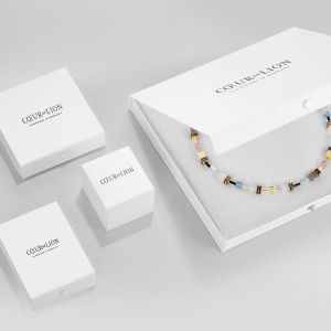 Coeur De Lion GeoCUBE Earrings - Minimalist Frontline Multicolour Motion 5025211559