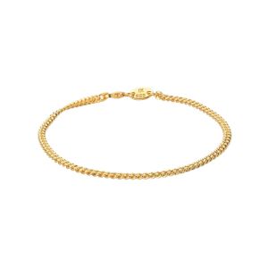 IX Curb Medi Chain Bracelet - Gold DMVGD070GD19
