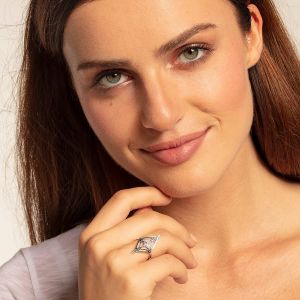 Thomas Sabo Vintage Cross Diamond Ring
D_TR0040-356-14