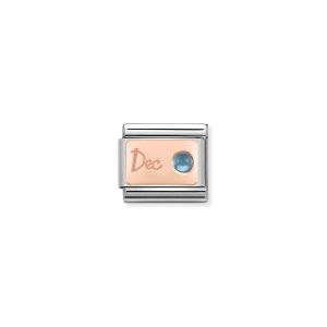 Nomination Rose Gold Classic December Charm 430508/12