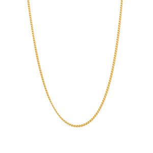 IX Curb Medi Chain Necklace - Gold DMM0070GD45