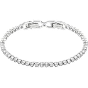 Swarovski Emily Bracelet, White, Rhodium Plating 1808960