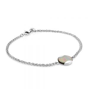 Jersey Pearl Dune Mother of Pearl Grey Bracelet DUB-TH