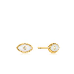 Ania Haie Evil Eye Gold Stud Earrings - E030-02G