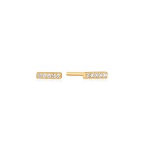 Ania Haie Glam Bar Stud Earrings - Gold - E037-01G