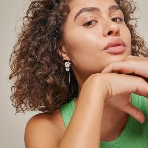 Enamel Copenhagen Kim Silver Earrings