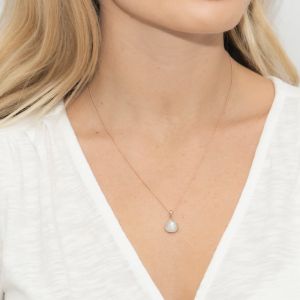 Sarah Alexander Echo Moonstone Single Stone Pendant