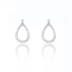 Georgini Goddess Freya Earrings - Silver - IE1117W