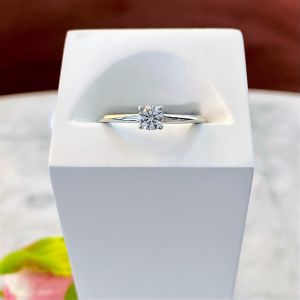 Brown & Newirth Classic White Gold Solitaire Engagement Ring