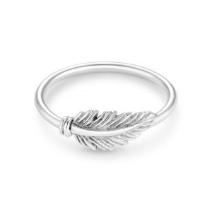 Annie Haak Esme Feather Silver Ring