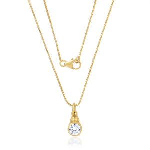 Shyla London Estelle Necklace - Clear Crystal