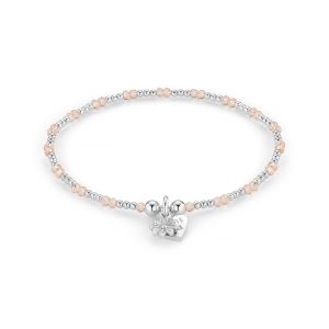 Annie Haak Fiore Silver Charm Bracelet - Flower Cup