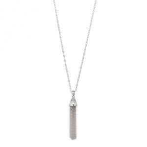 Annie Haak Gili Tassel Silver Necklace