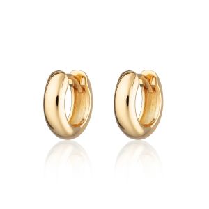 Scream Pretty Chunky Huggie Hoop Earrings - Gold SPG-272