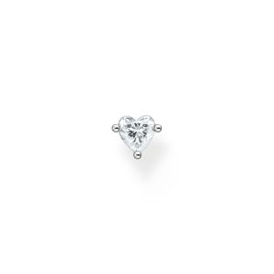 Thomas Sabo Single Heart Ear Stud Silver H2234-051-14