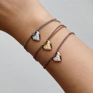 Olivia Burton Classic Heart Gold Bracelet OBJSAB17