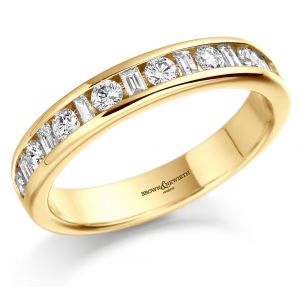 Brown & Newirth 'Magic' Half Eternity Ring